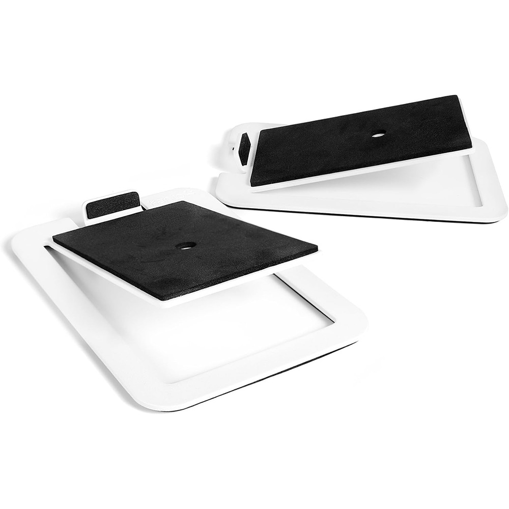 Speaker Desk Setup - 2 個のデスクトップスピーカースタンド、中型本棚スピーカー用 & 中型 3 インチ-4