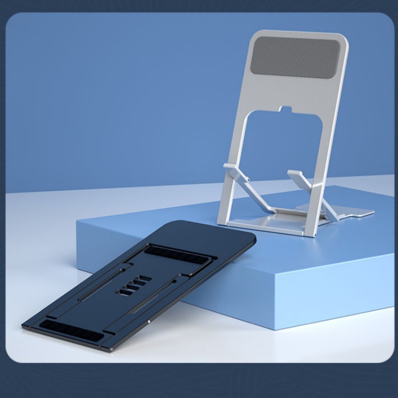 Desk Setup Ipad - ユニバーサルデスクトップ携帯電話ホルダー、iPhone/iPad対応、調整可能なタブレット折りたたみ式テーブル携帯電話デスクスタンドホルダー