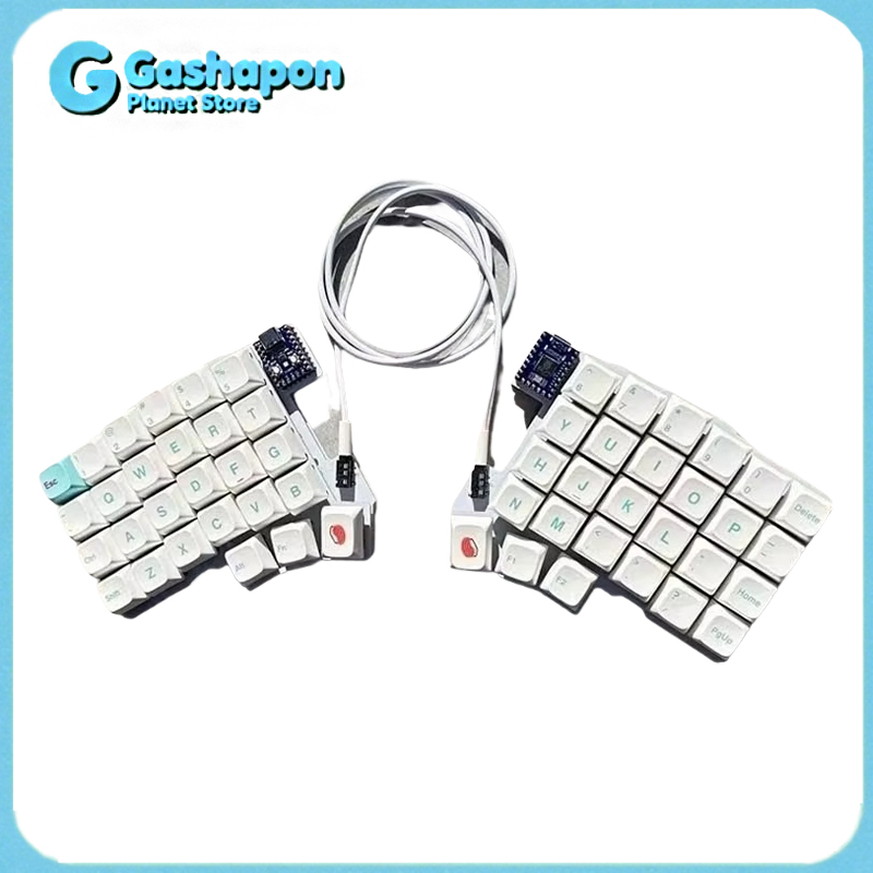Desk Setup Programmer - Silakka54 人間工学に基づいた分割型メカニカルキーボード ホットスワップ対応 QMK VIAL プログラム可能