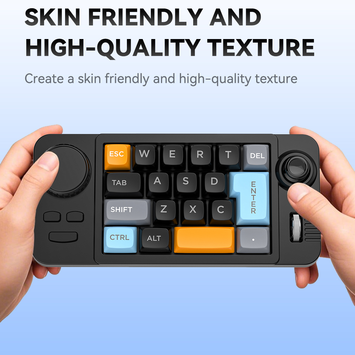 Desk Setup Programmer - ホットスワップ有線メカニカルキーボード、ボリュームスクロール付き Jostic 19 キープログラマーキーパッド、コンピュータラップトップ用