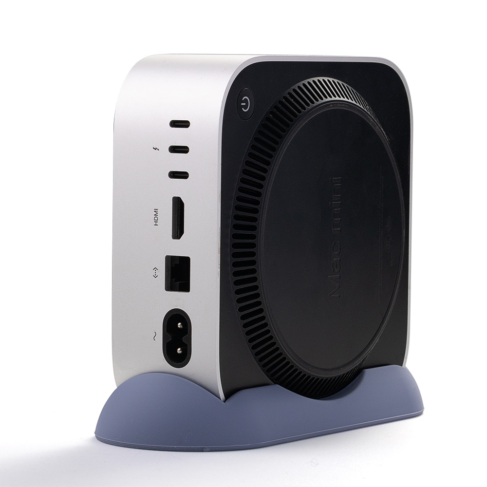 シリコン製垂直スタンド Mac Mini M4 /M4 Pr - Vertical Laptop Stand のレビューと価格