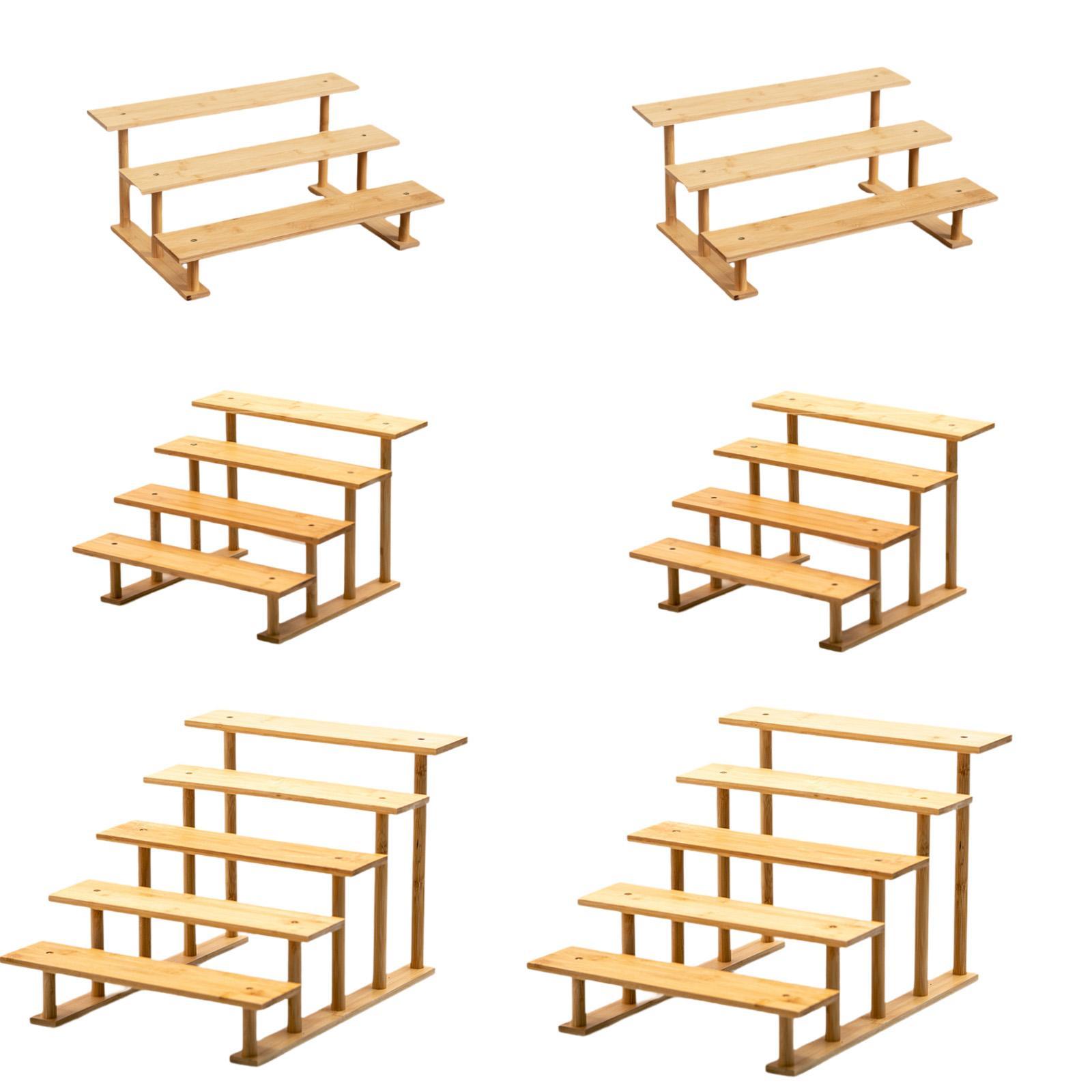 木製のジュエリー展示スタンド。香水、イヤリング、ネックレス、 - Desk Setup Shelves のレビューと価格