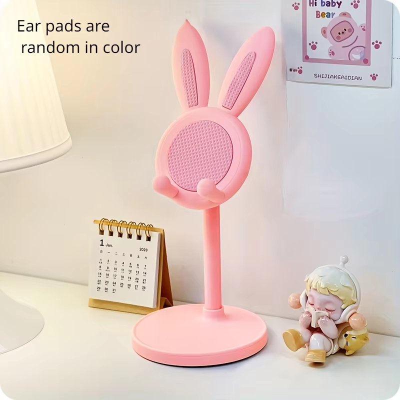 かわいい漫画のウサギの携帯電話スタンド、デスクトップ携帯電話 - Desk Setup Ipad のレビューと価格