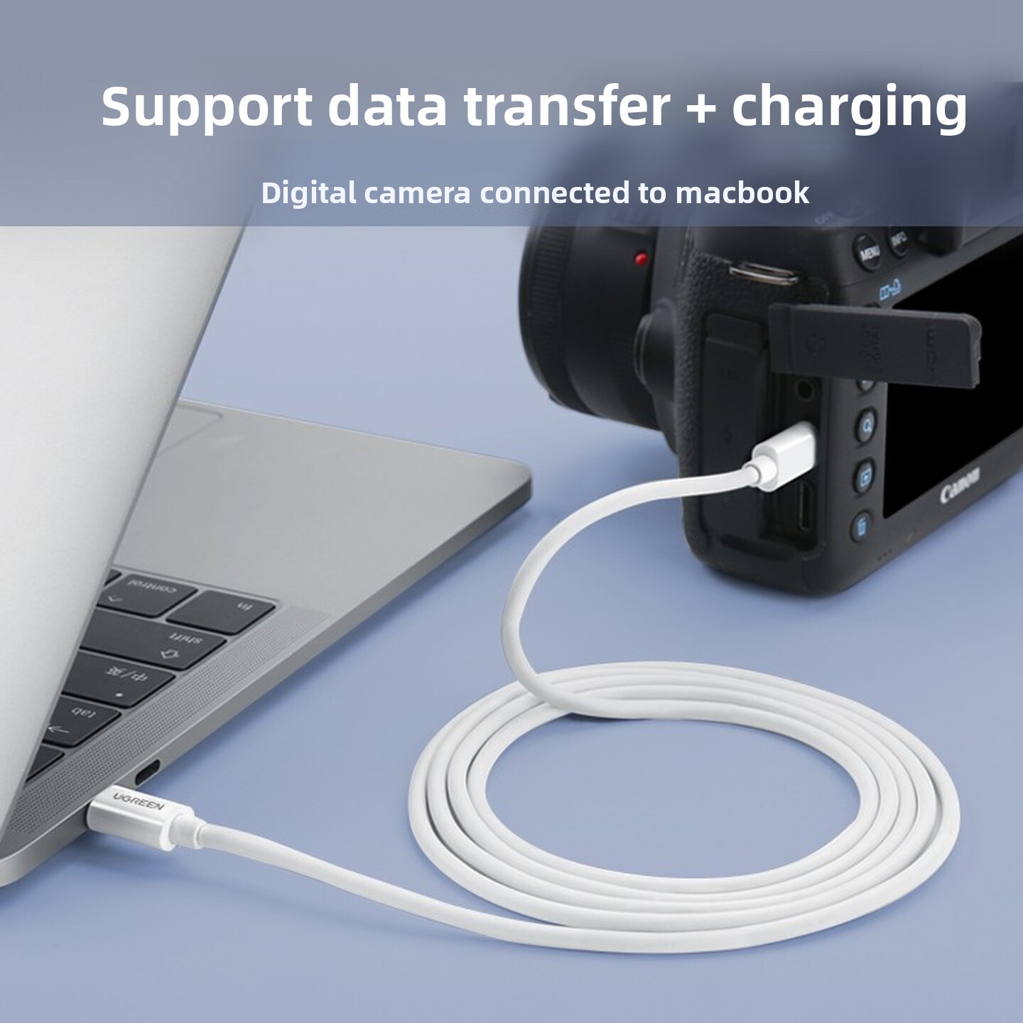 UGREEN USB2.0 Type-C - Mini US - Desk Setup Ipad のレビューと価格