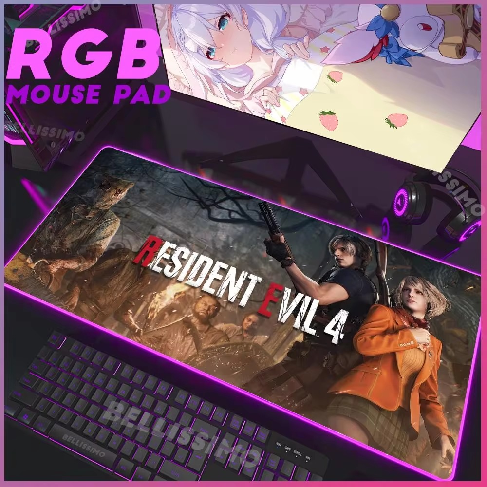 R_レジデント E_イービル シリーズ RGB ゲーミングマ - Desk Setup Rgb のレビューと価格