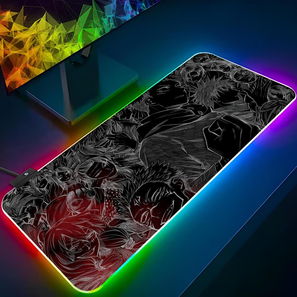 アニメ J-jujutsu K-kaisen マウスパッド  - Desk Setup Rgb のレビューと価格