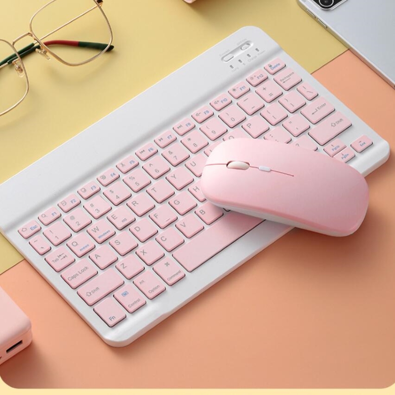 超スリム Bluetooth キーボード ポータブル ミニ  - Desk Setup Ipad のレビューと価格
