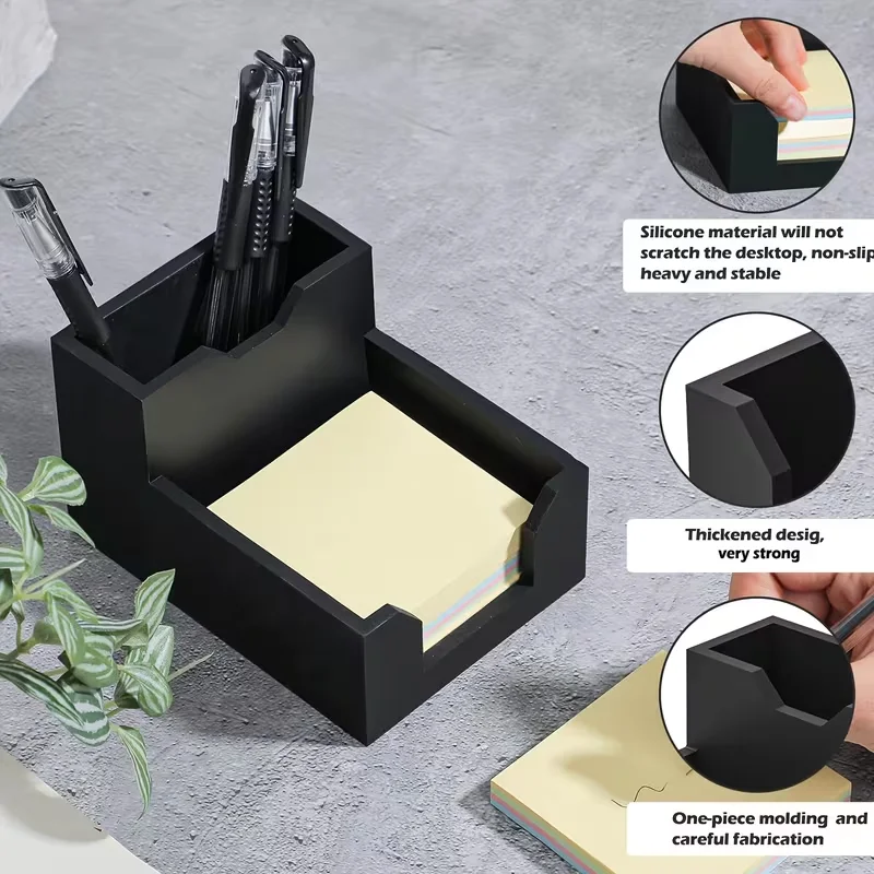 メモボックス収納、付箋ホルダー、多目的ノートパッド、オフィス - Sticky Memo Holder のレビューと価格
