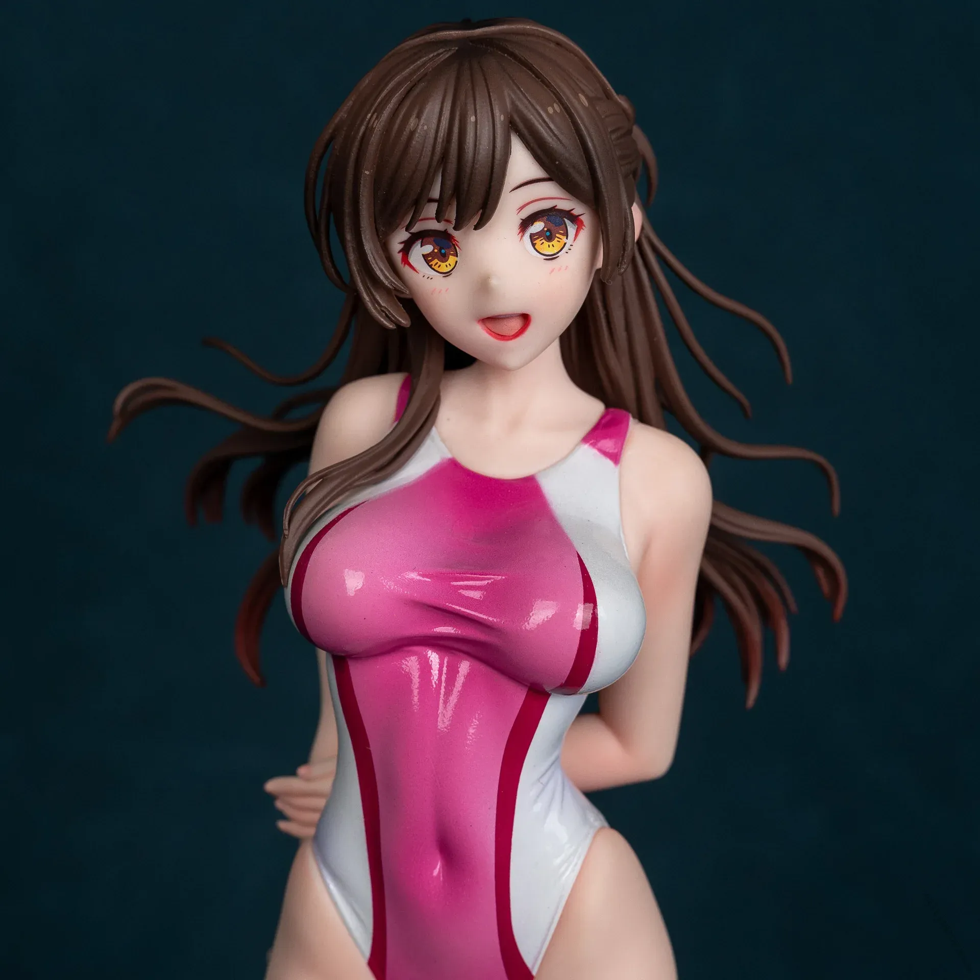 26 センチメートル一ノ瀬千鶴水着賞フィギュア PVC コレ - Desk Setup For Good Posture のレビューと価格