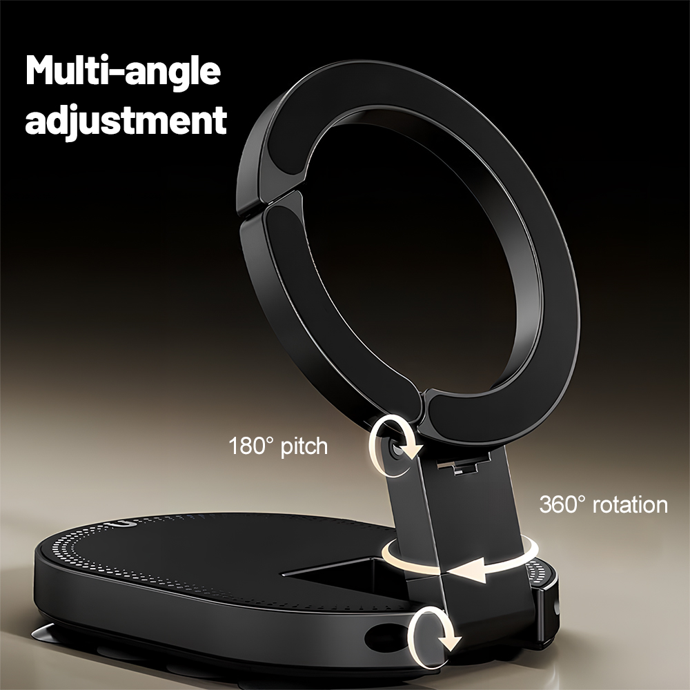 360 °   回転式3-in-1吸盤式マグネット携帯ホルダ - Vertical Laptop Stand のレビューと価格