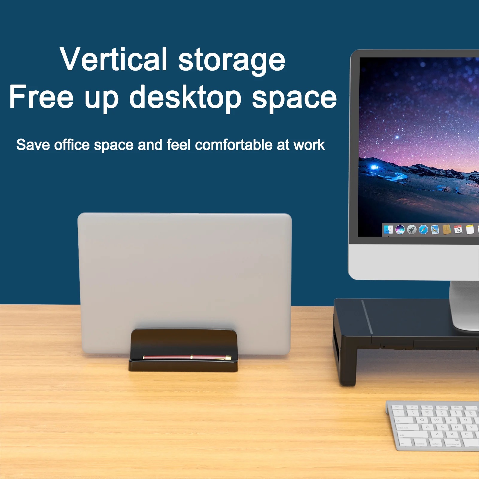 ラップトップスタンド、Macbook、iPad、タブレット、 - Vertical Laptop Stand のレビューと価格
