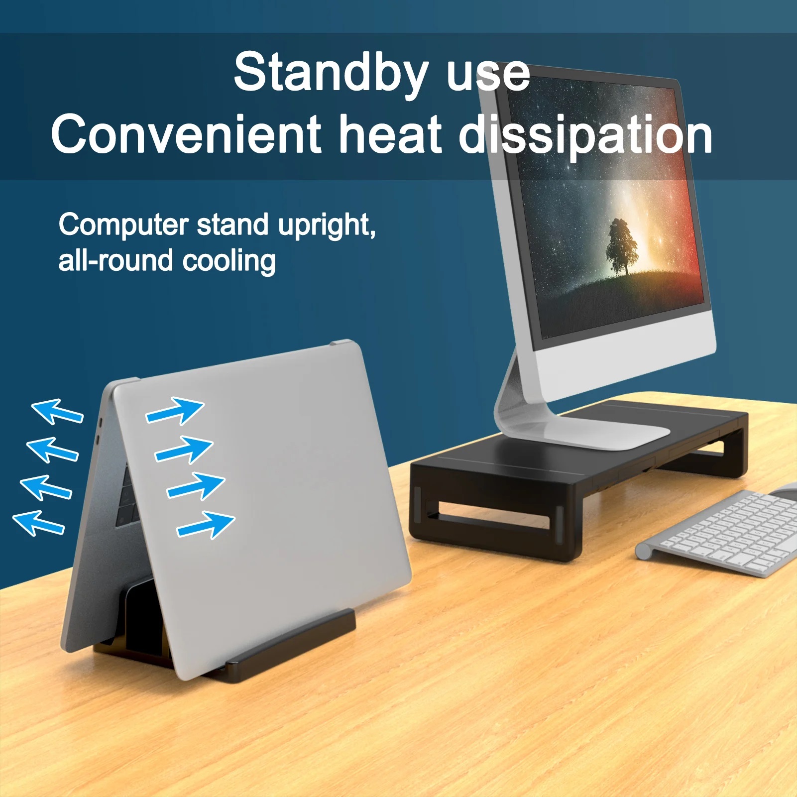 ラップトップスタンド、Macbook、iPad、タブレット、 - Vertical Laptop Stand のレビューと価格