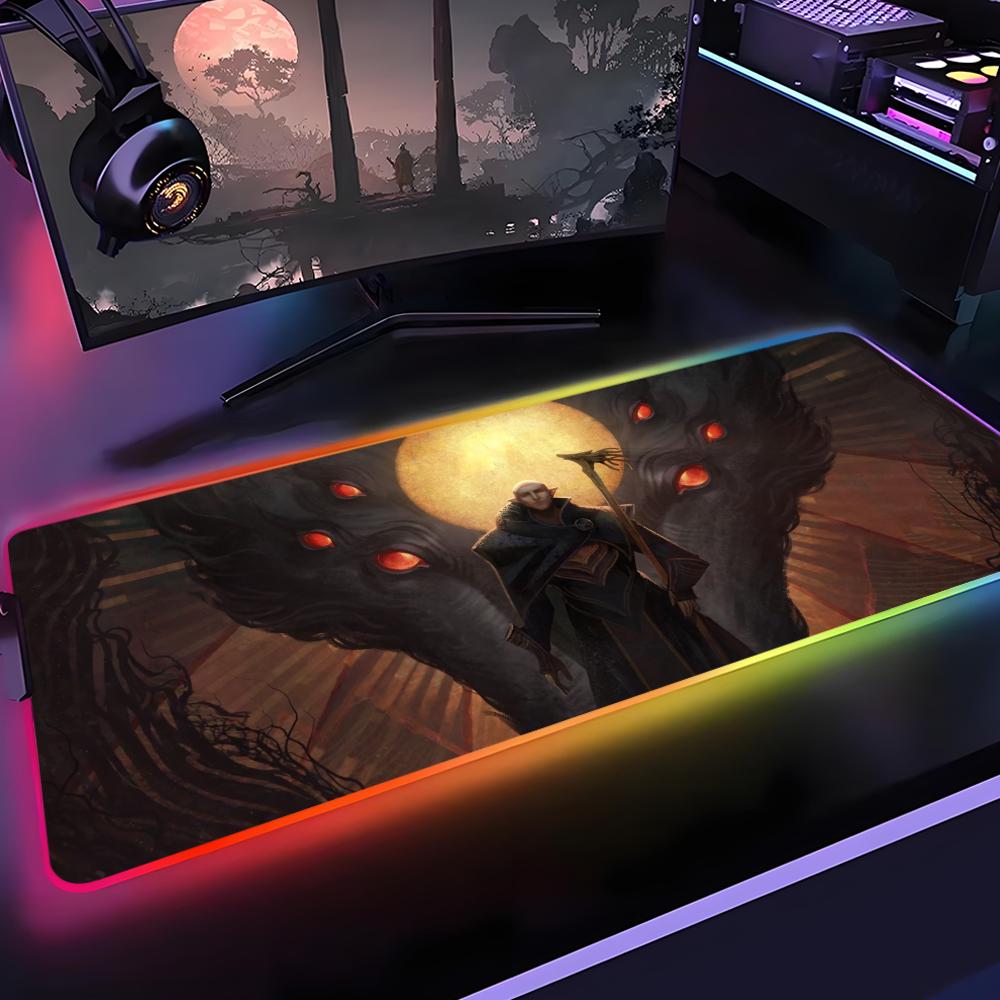 ドラゴンエイジ ベイルガード マウスパッド Rgb デスクマ - Desk Setup Rgb のレビューと価格