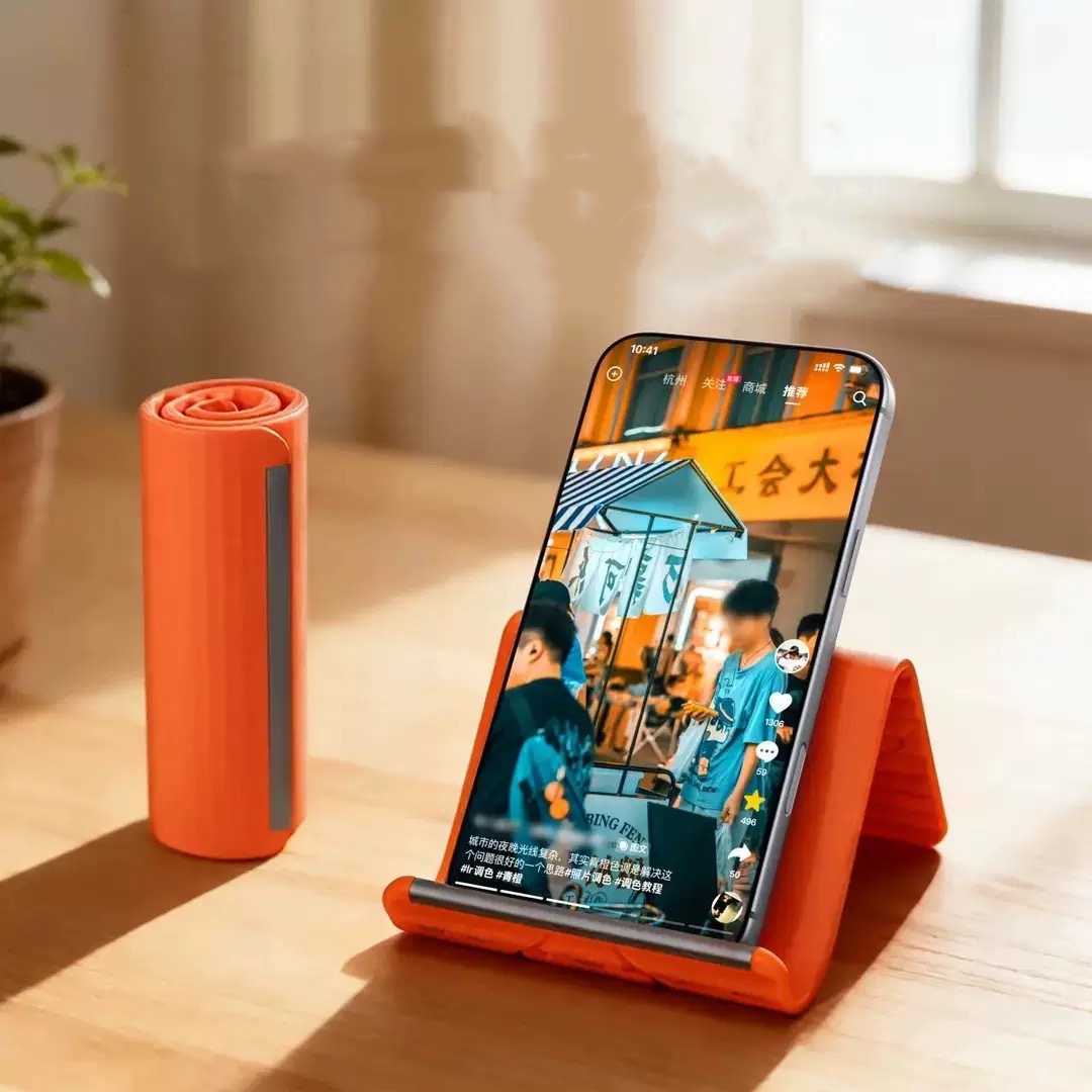 怠惰な携帯電話スタンド シリコン製デスクトップタブレット/ノ - Desk Setup Table のレビューと価格