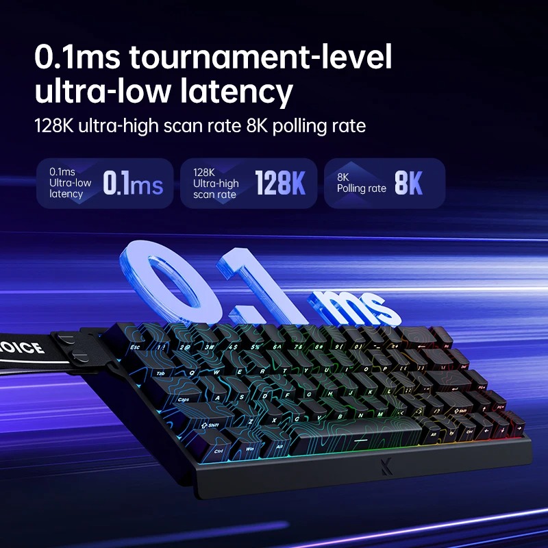 MCHOSE ACE 68 磁気スイッチゲーミングキーボード - Desk Setup Programmer のレビューと価格