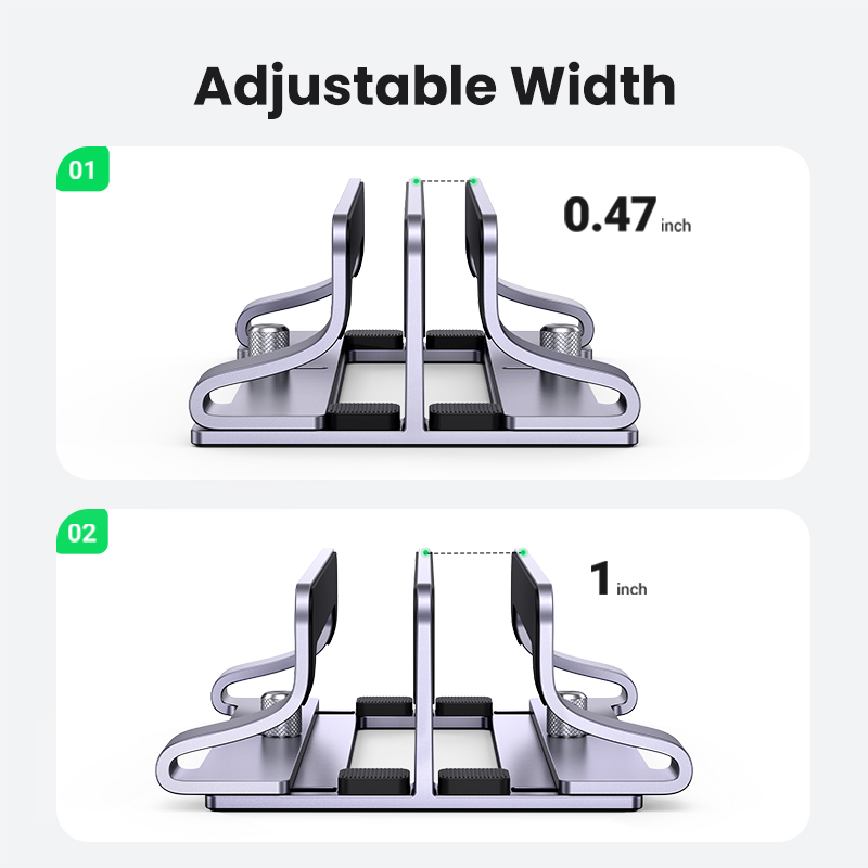 Ugreen-ノートブックスタンド,MacBook Air  - Vertical Laptop Stand のレビューと価格