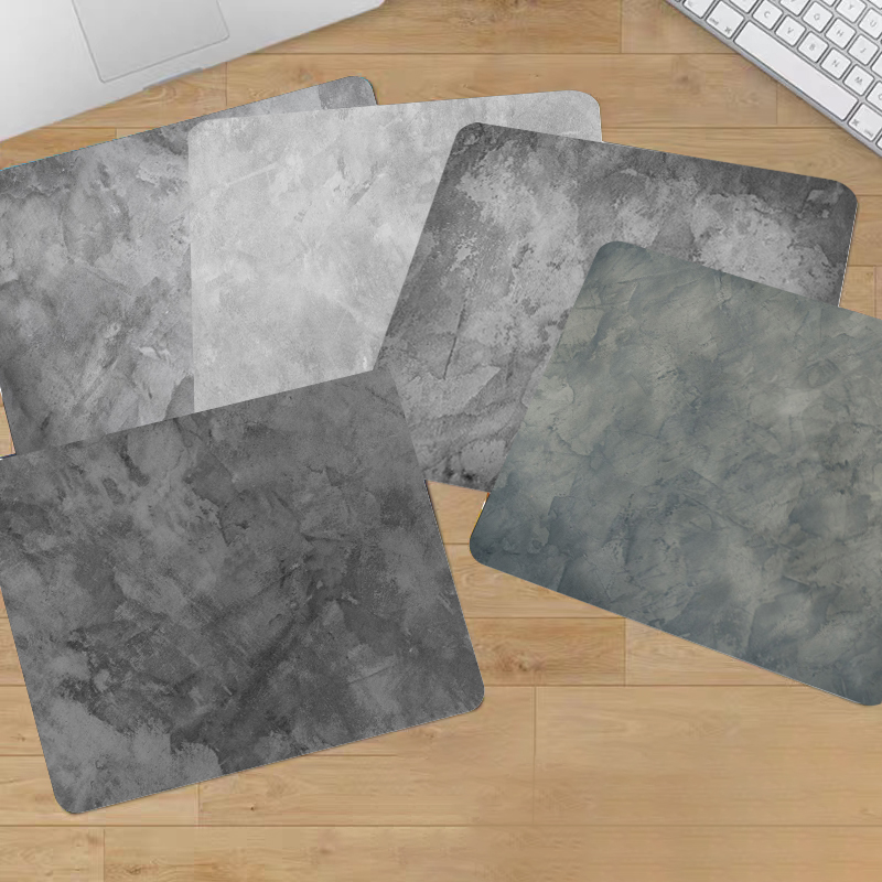 灰色の質感のマウスパッド,オフィスアクセサリー,コンピュータ - Desk Setup Grey のレビューと価格