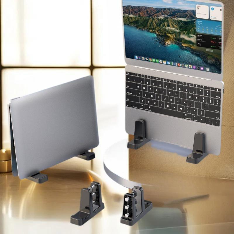 2 個ユニバーサル垂直ラップトップスタンドポータブルノートブ - Vertical Laptop Stand のレビューと価格
