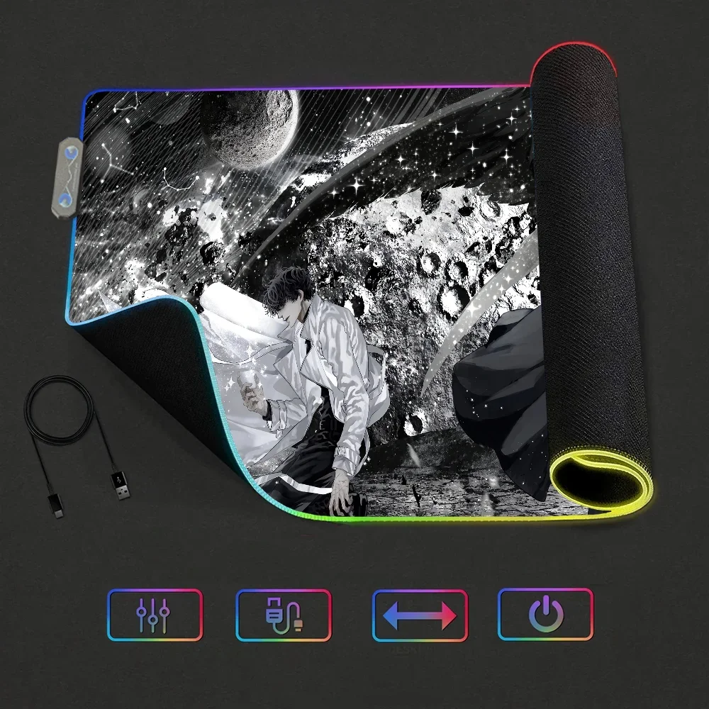 韓国小説全知リーダー Rgb マウスパッド Xxl Stee - Desk Setup Rgb のレビューと価格