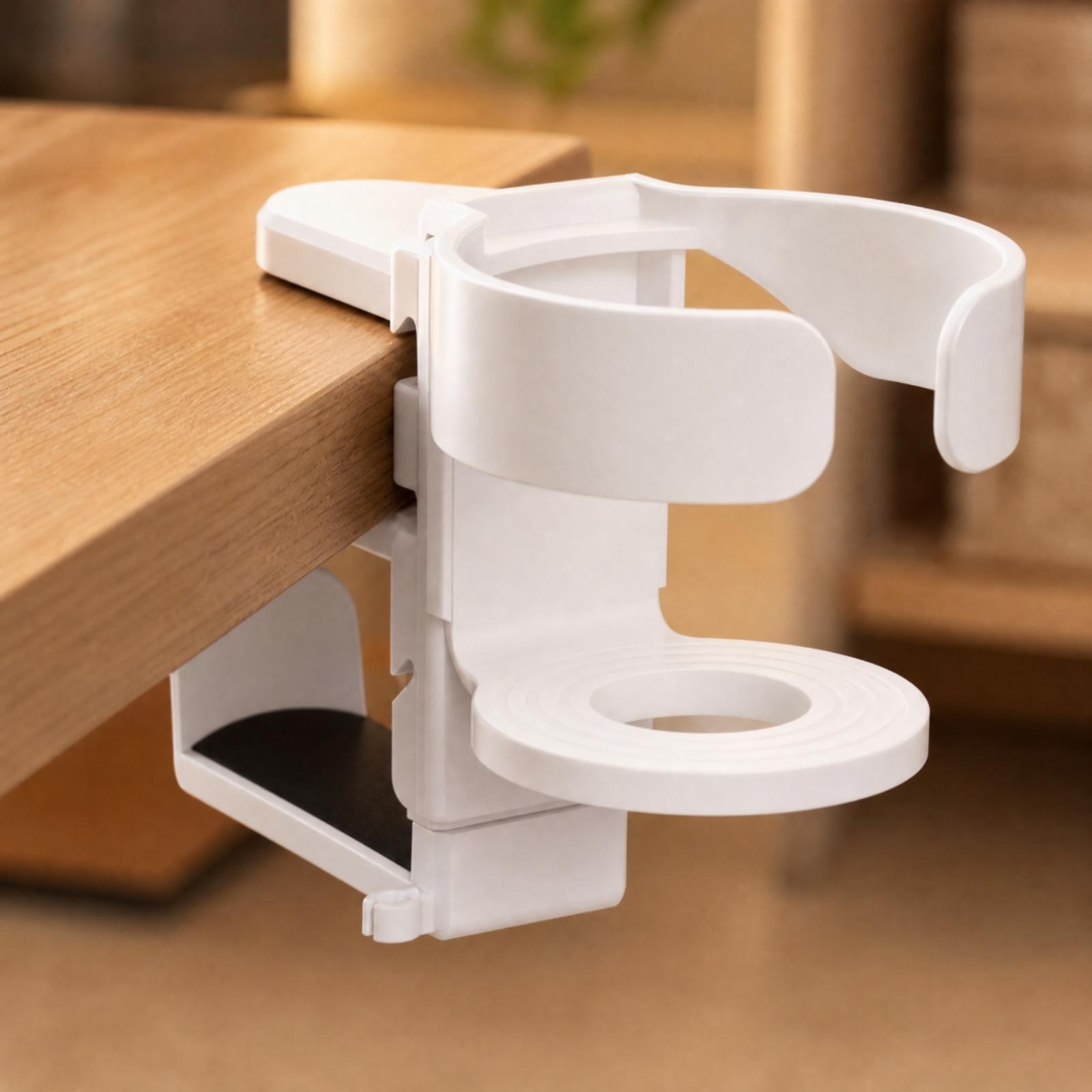 デスク用ヘッドホンスタンド。メガネホルダーとペーパーカップホ - Desk Setup Shelves のレビューと価格