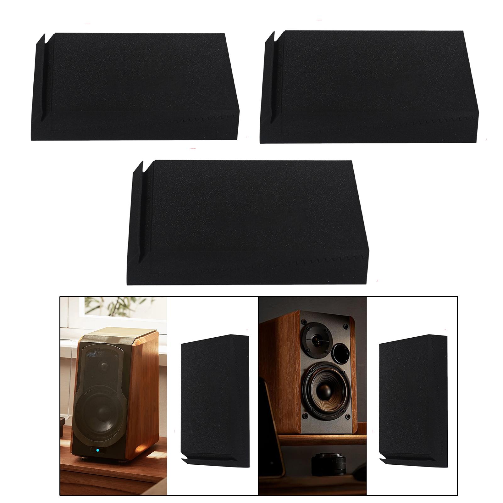 防音フォーム スタジオ分離パッド 高密度吸音ベース スピーカ - Speaker Desk Setup のレビューと価格