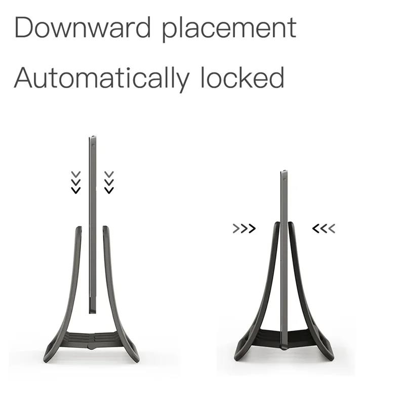 縦型ノートパソコンスタンド 省スペースノートパソコンデスクト - Vertical Laptop Stand のレビューと価格