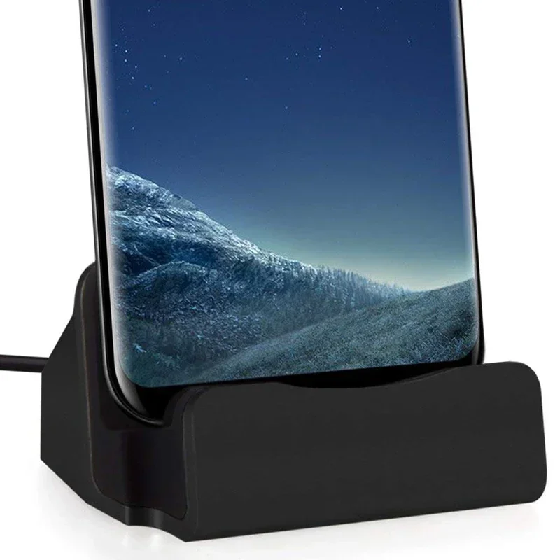Type C USB ドック充電器 スマホホルダー iPho - Desk Setup Table のレビューと価格