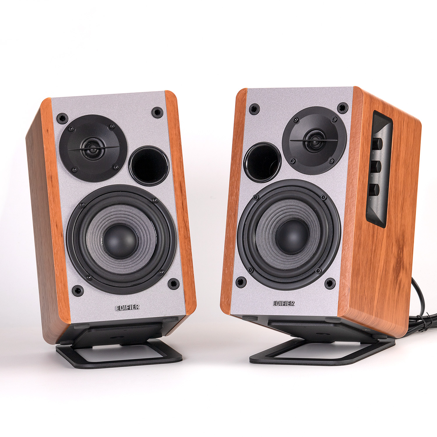 2個のデスクトップスピーカースタンド、中型ブックシェルフスピ - Speaker Desk Setup のレビューと価格