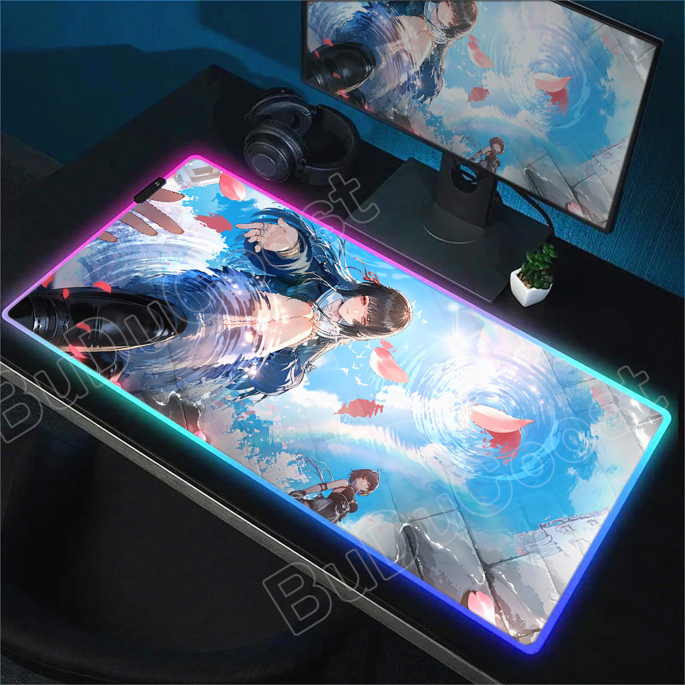 新しいRGB JKガールチサマウスパッドXXLゲーミング「ウ - Desk Setup Rgb のレビューと価格