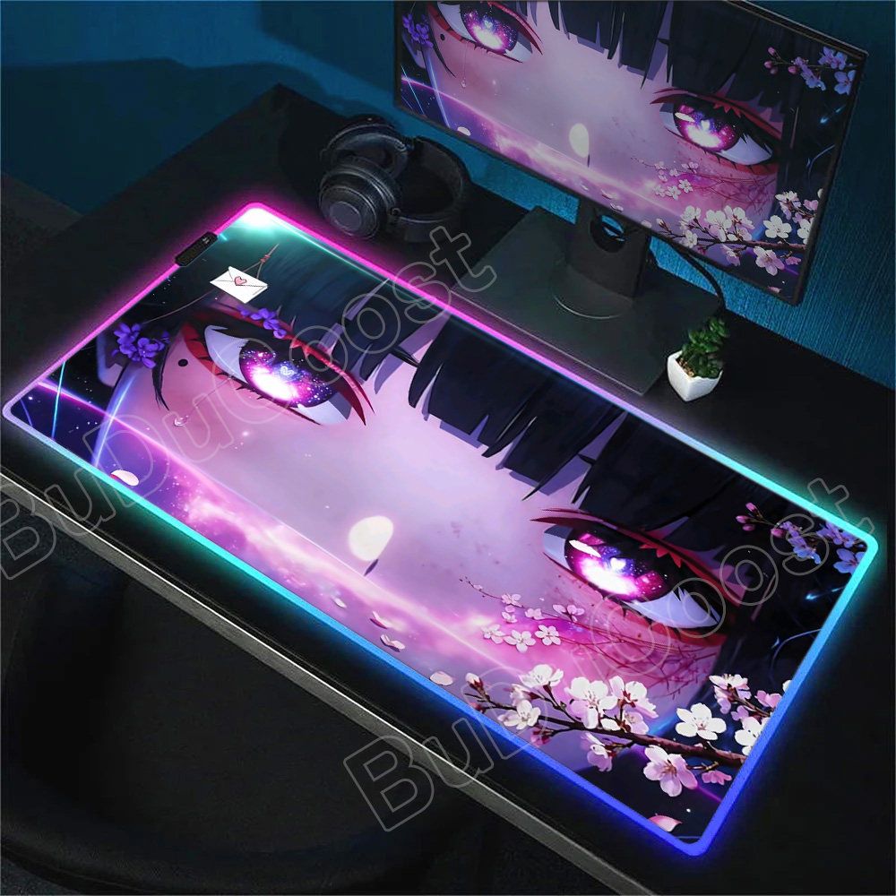 新しいRGB JKガールチサマウスパッドXXLゲーミング「ウ - Desk Setup Rgb のレビューと価格