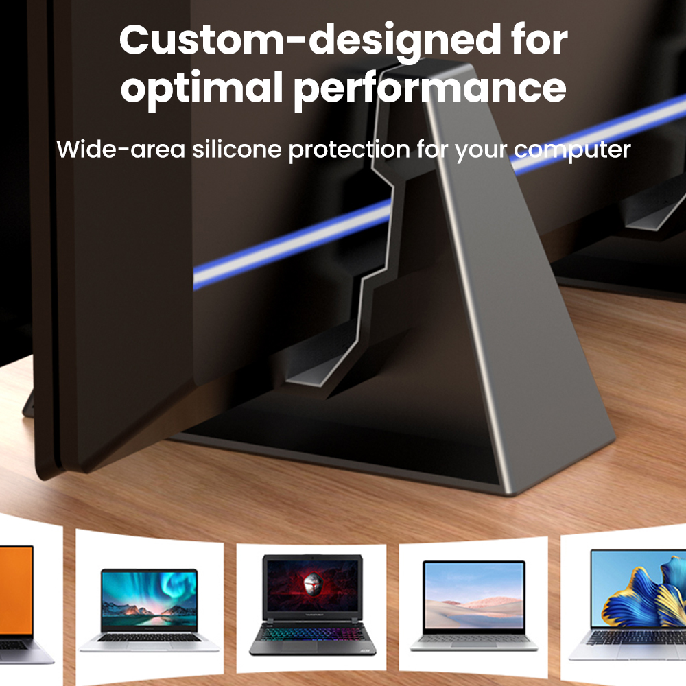 オフィスノートブック用垂直ラップトップスタンド、省スペース多 - Vertical Laptop Stand のレビューと価格