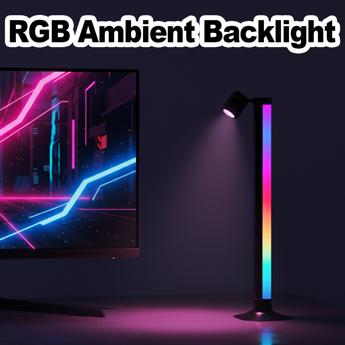 スマートライトバー LED RGB 音楽同期 アプリ制御 U - Desk Setup Rgb のレビューと価格