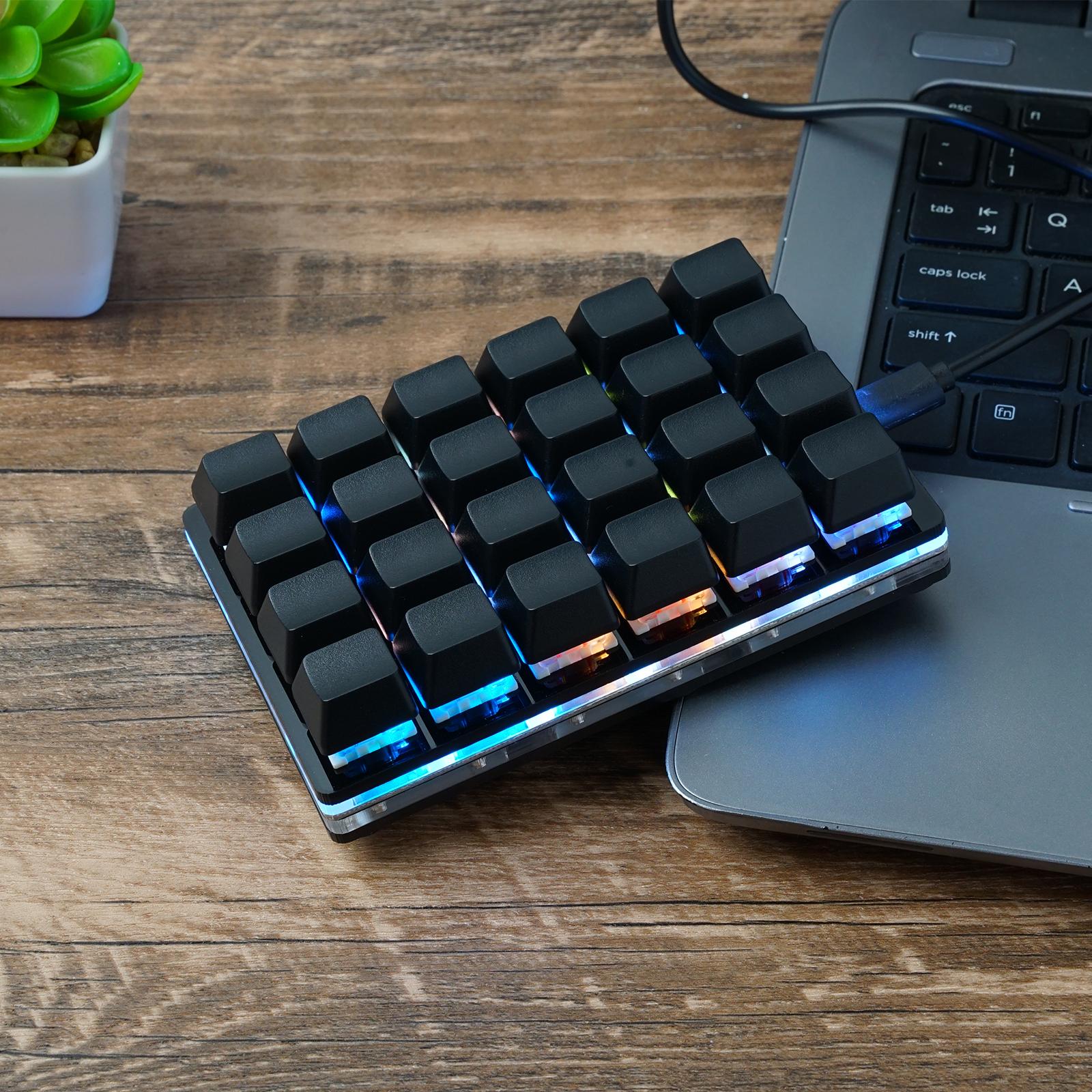 ミニ USB カスタムメカニカルキーボード 2/3/4/6/ - Desk Setup Programmer のレビューと価格