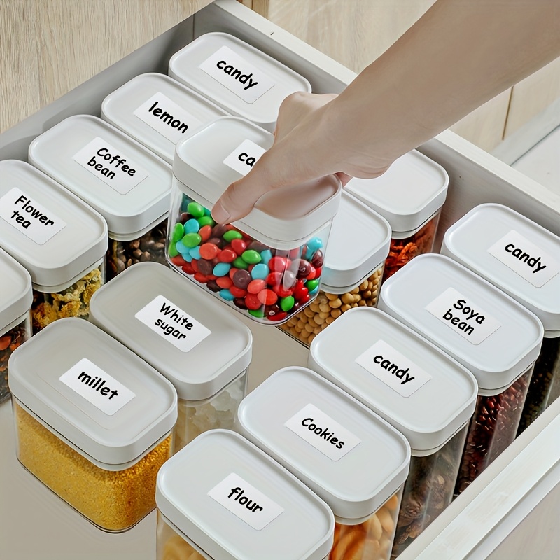 1600枚入り 再利用可能な耐油ラベル、取り外し可能な一時的 - Sticky Memo Holder のレビューと価格